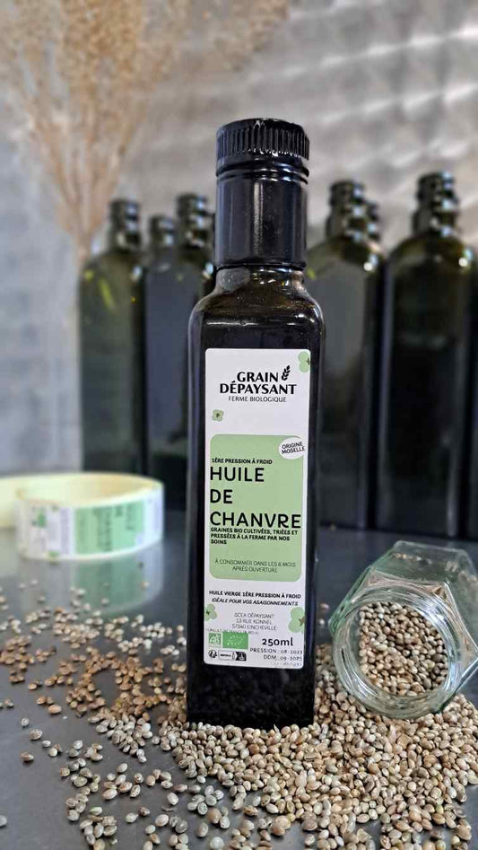 Huile de Chanvre Bio 250ml