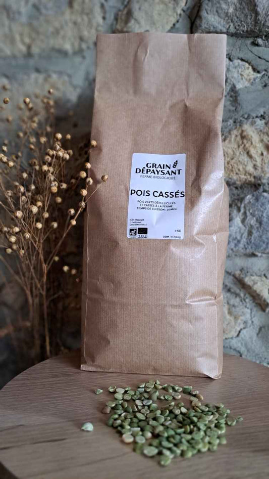 Pois Cassés Bio 2 Kg