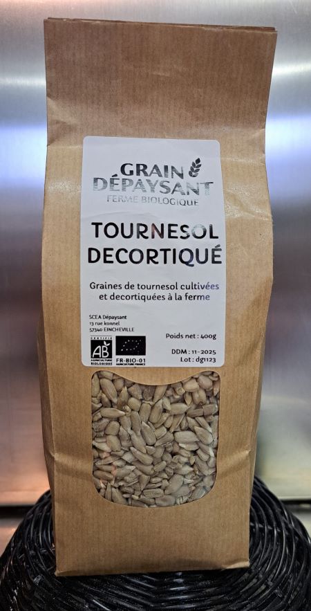 Tournesol décortiqué Bio 400g