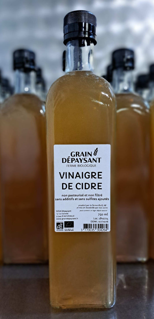 Vinaigre de cidre bio 750ml