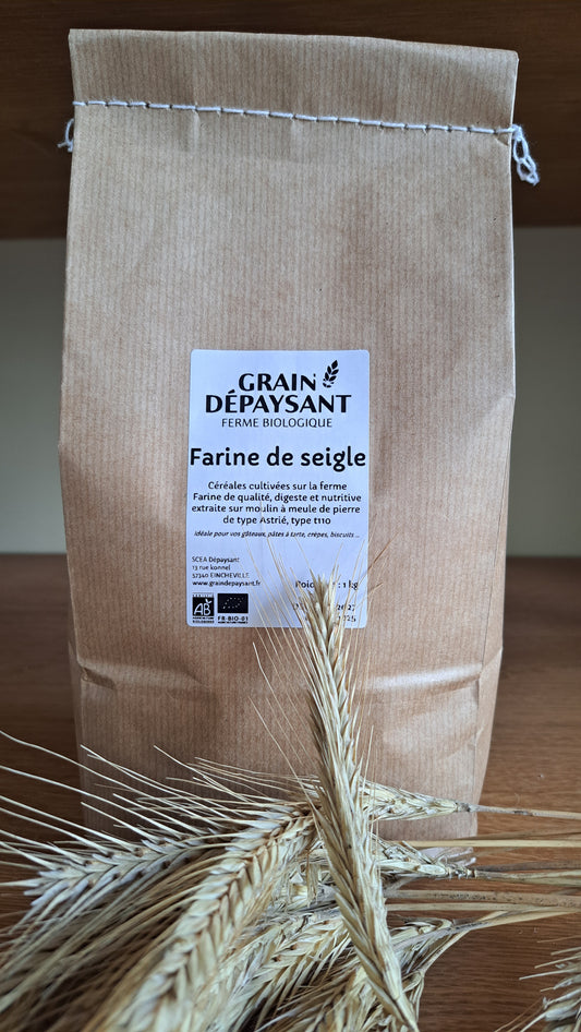 Farine de Seigle Bio 1kg